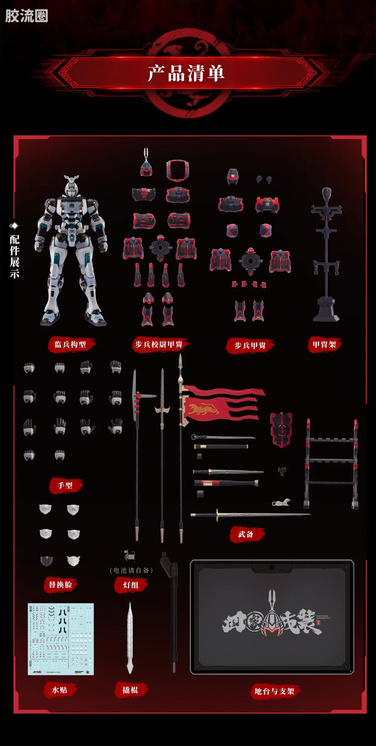 Moshow Elite Class Dahan Huben Kui Su Set Model Kit