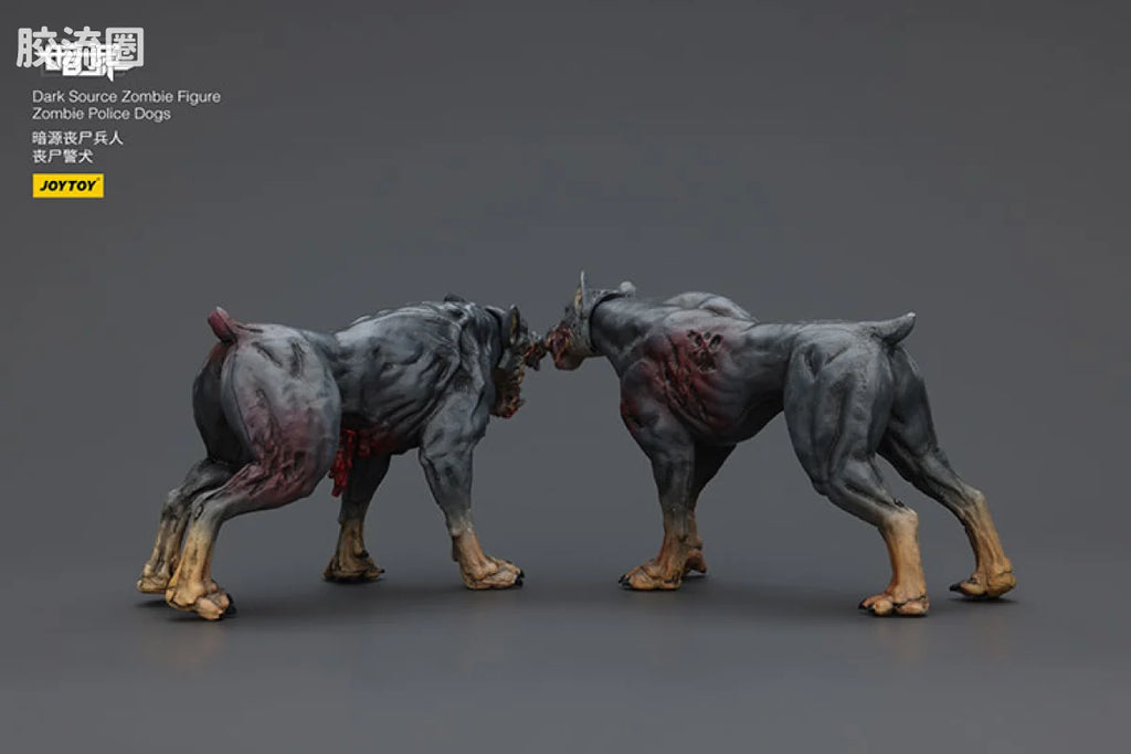 JoyToy Dark Source Zombie Figure Zombie Police Dogs