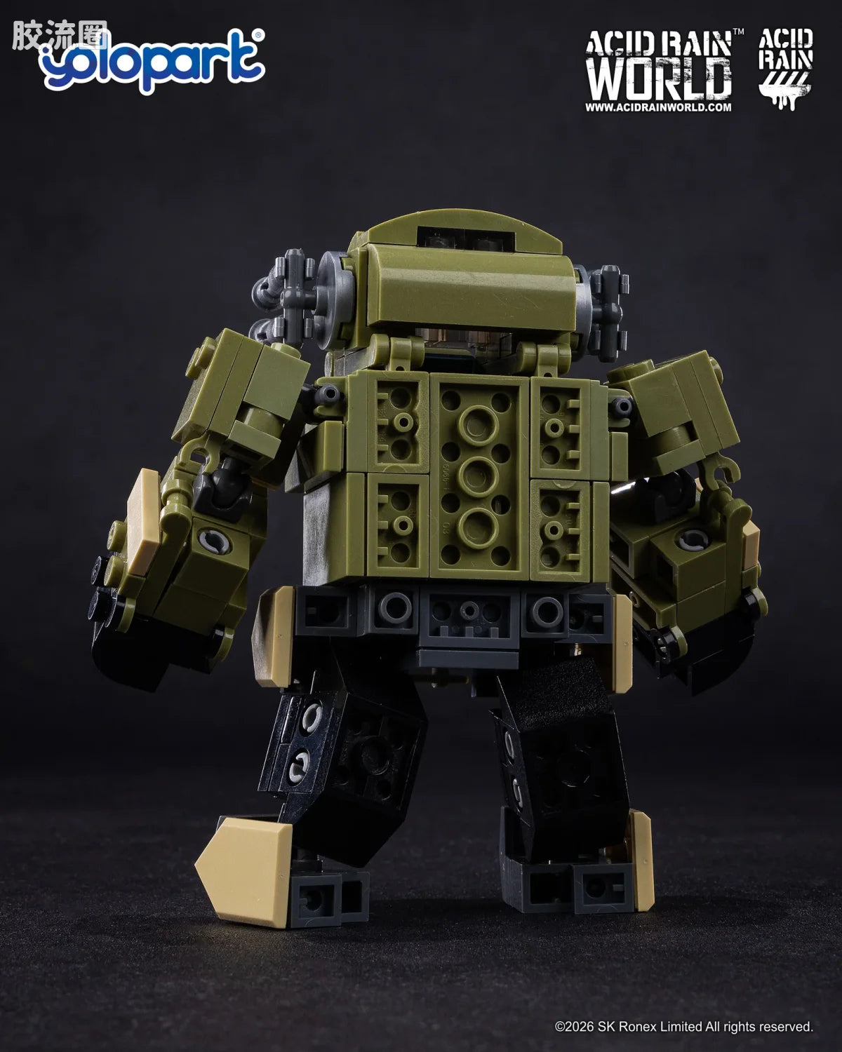 YOLOPARK 11acid Rain World Bricks Series Marine Stronghold Wave3