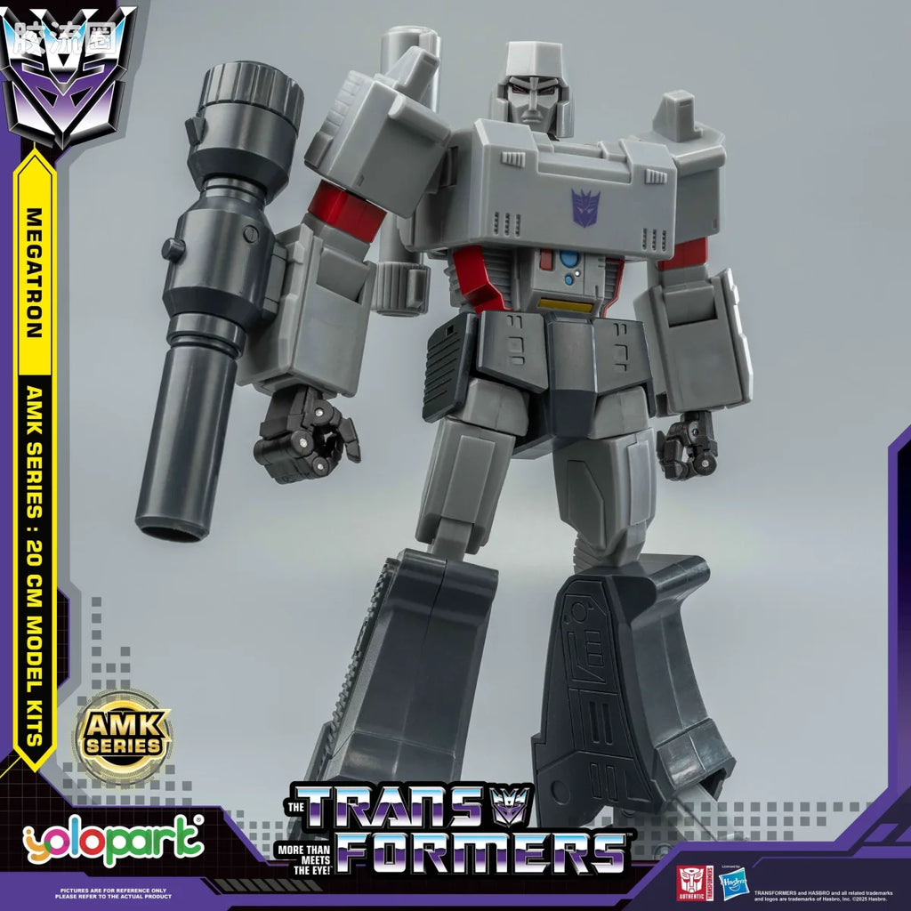 YOLOPARK Transformers Generation One Amk Series 20cm Megatron Model Kit