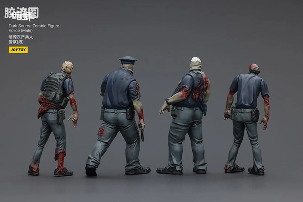 JoyToy Dark Source Zombie Fiqure Police Male