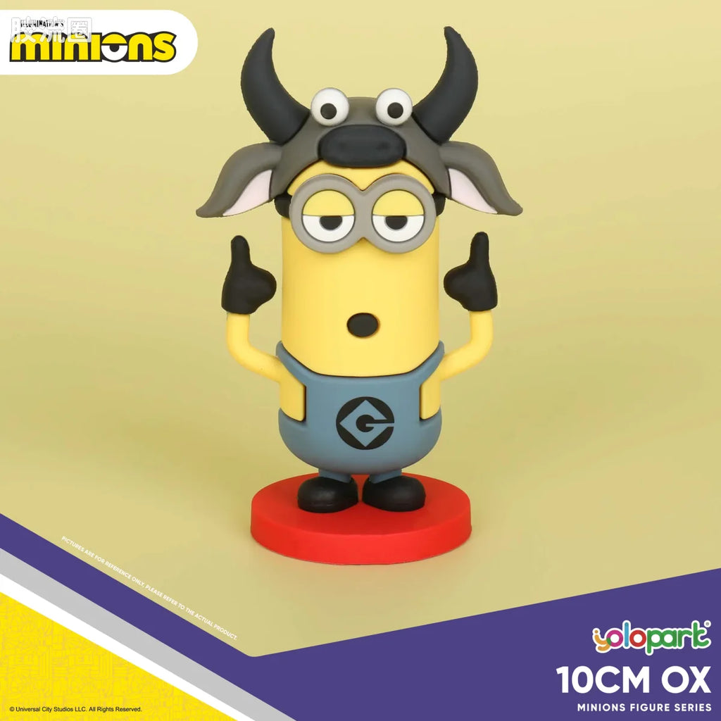 YOLOPARK Despicable Me Minions Chinese Zodiac Figures 12 Animal Signs Collectible Display