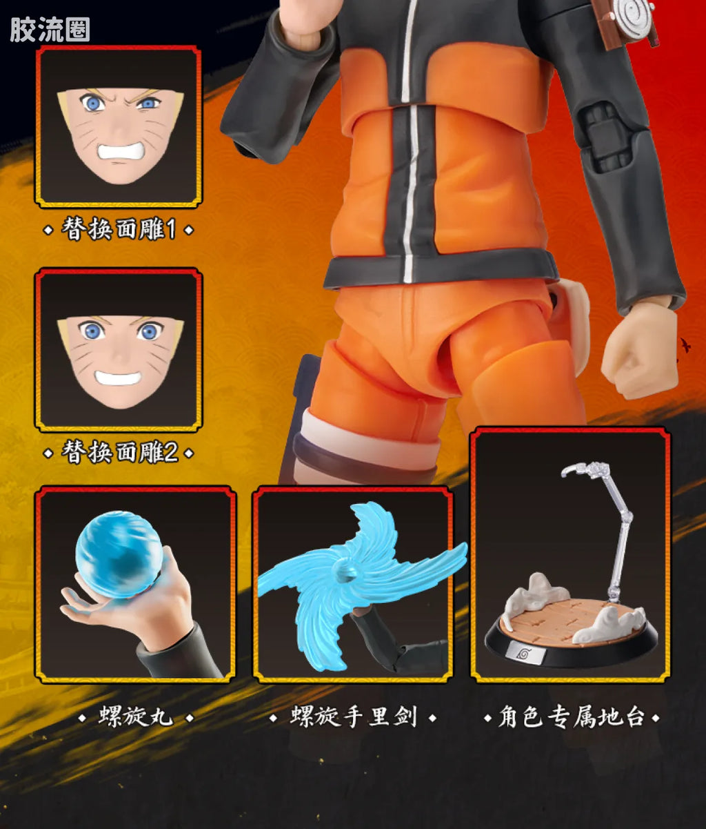Blokees NARUTO Champion Class Boruto Uzumaki & Naruto Uzumaki
