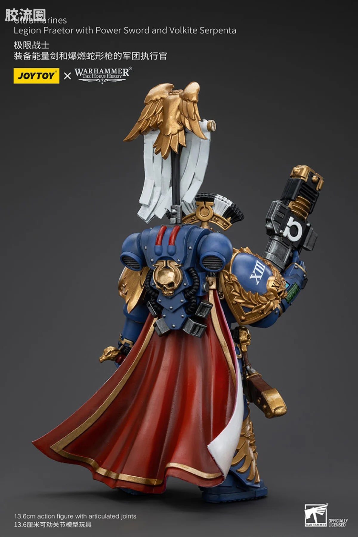 JoyToy Ultramarines Legion Praetor with Power Sword and Volkite Serpenta