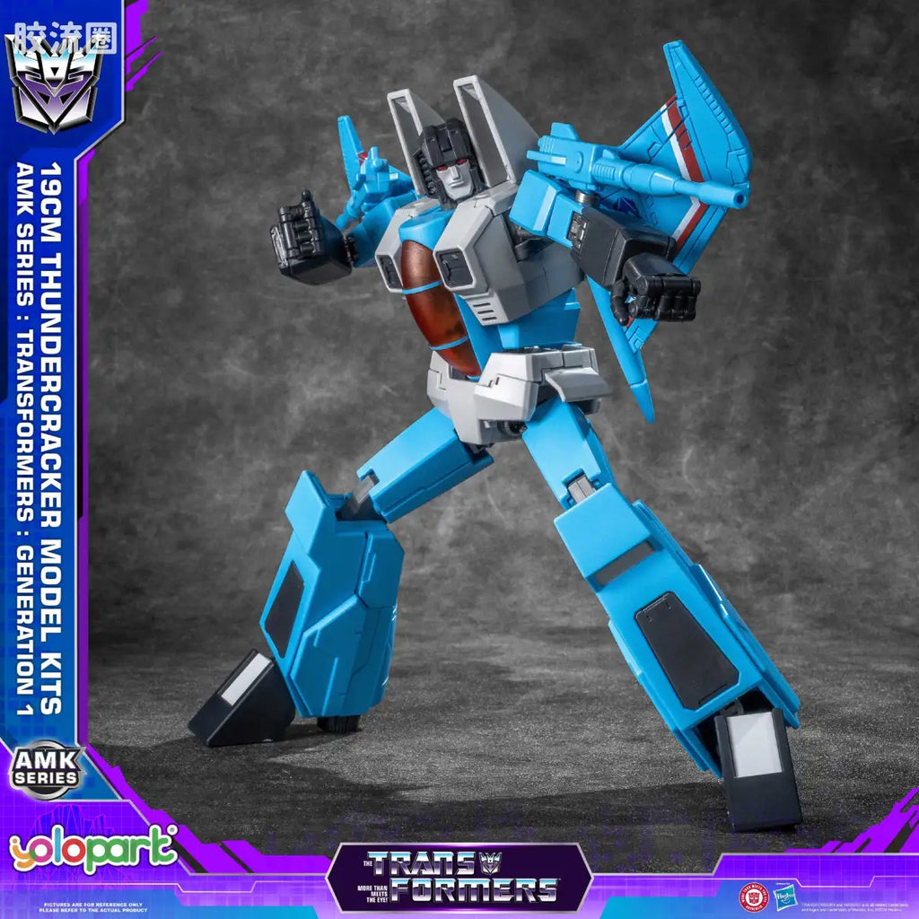 YOLOPARK Transformers Generation One Amk Series Thundercracker Skywarp Model Kit