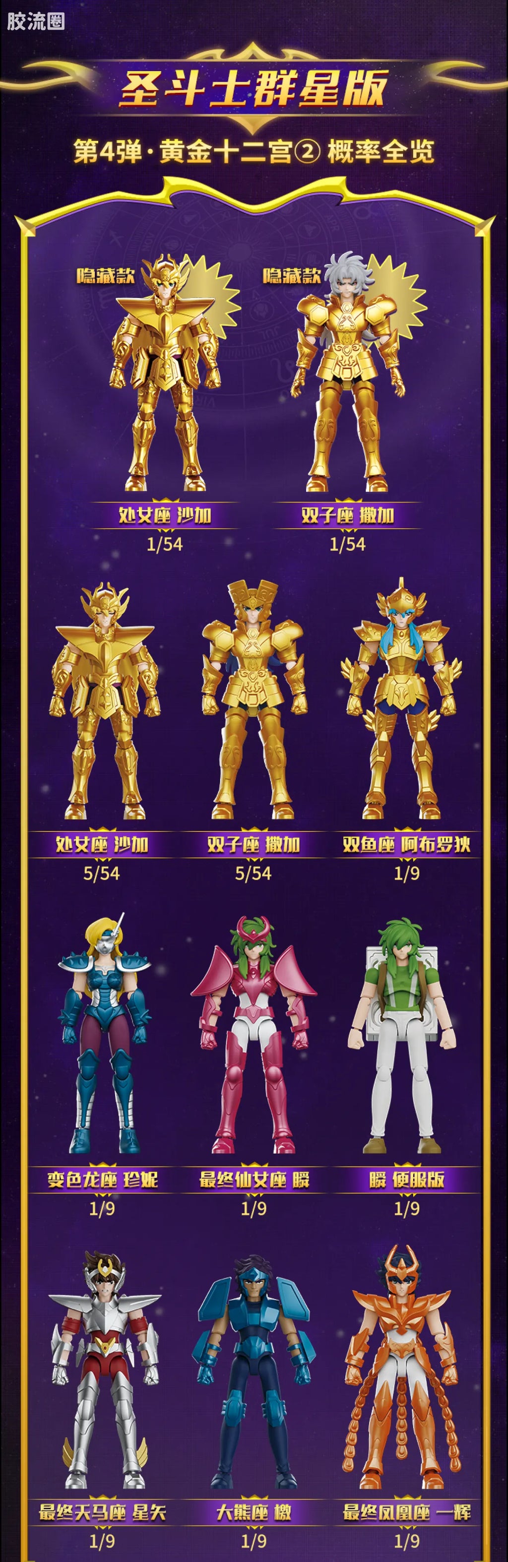 Blokees Saint Seiya Galaxy Version 04 Gold Zodiac ② | Blokees