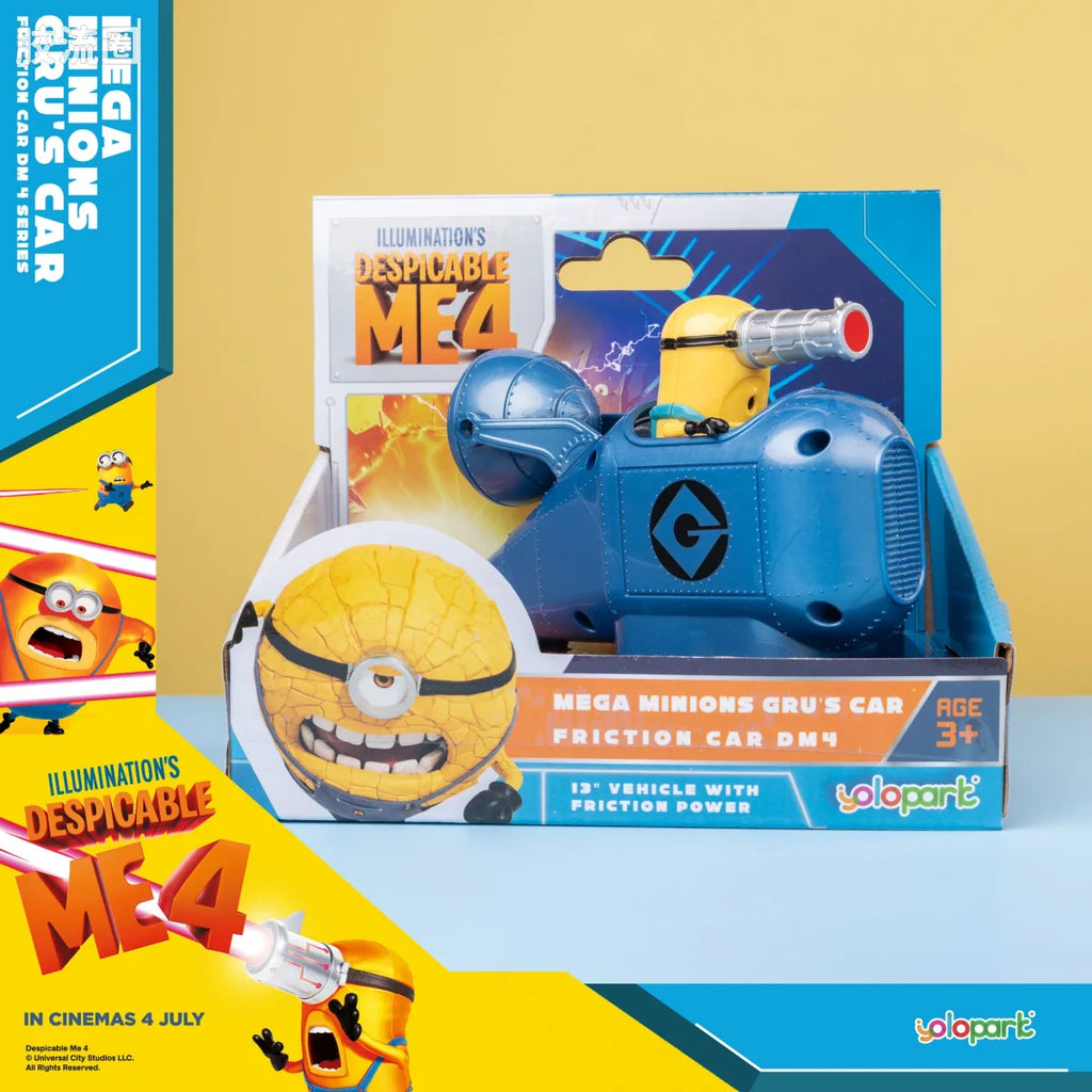 YOLOPARK Friction Car Mega Minions Grus Car