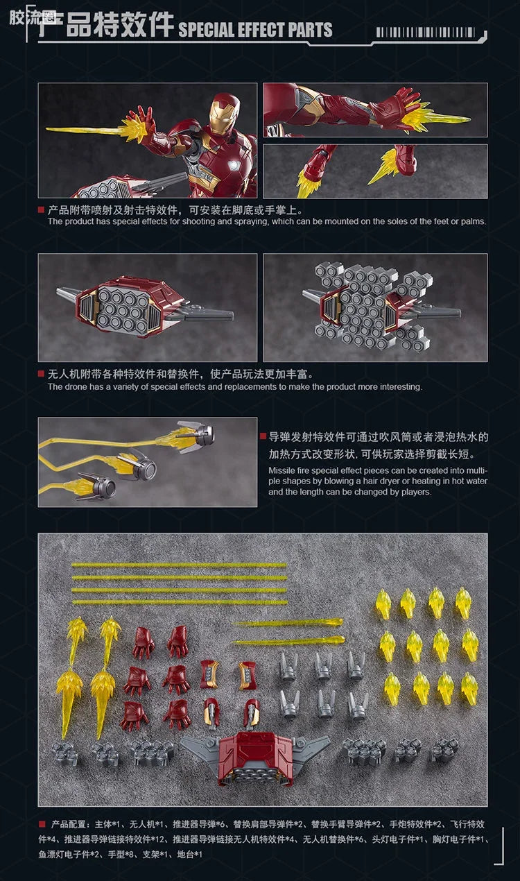 Eastern Model Morstorm 1/9 Iron Man MK46 Suit Model Kit [Captain America: Civil War]