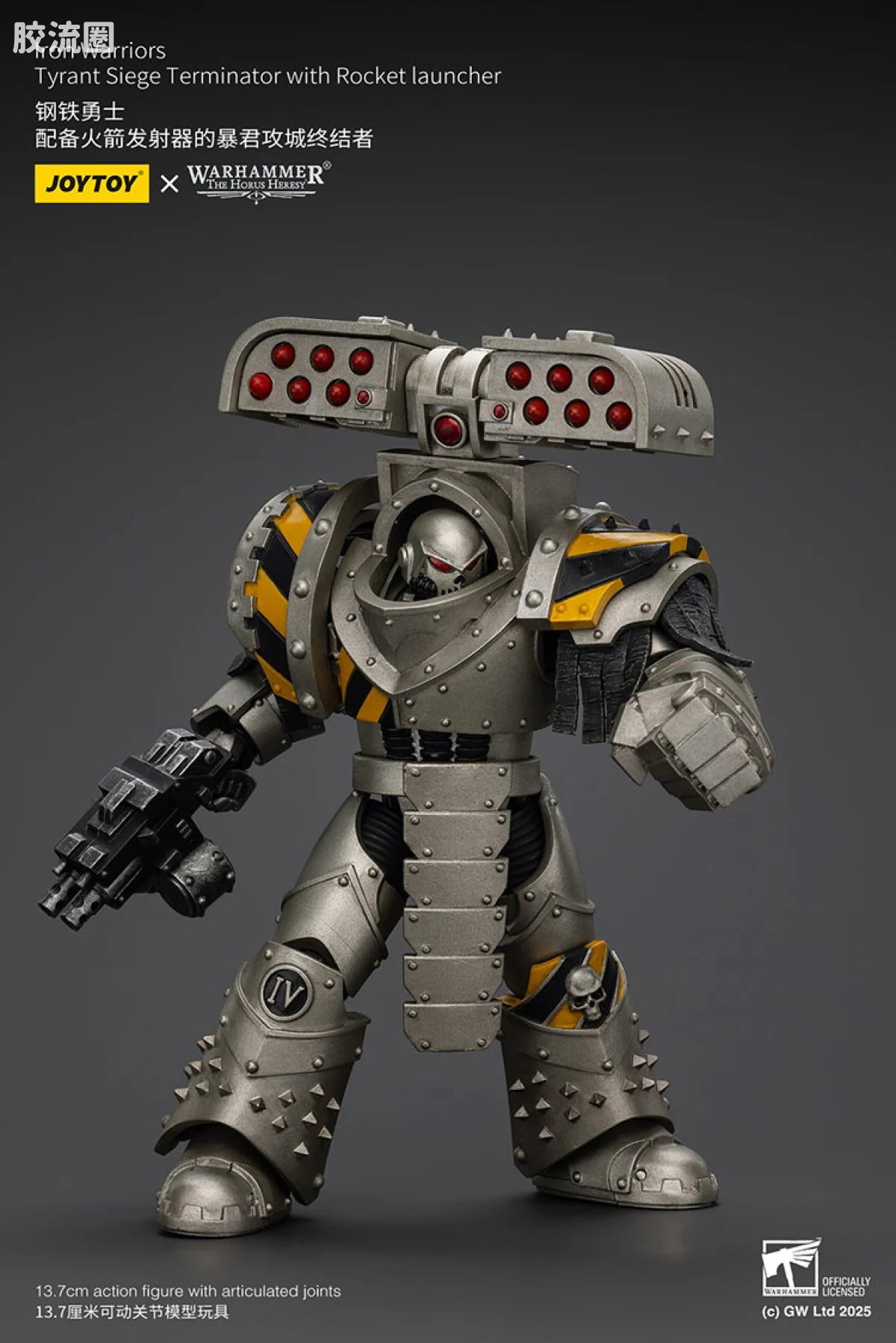 JoyToy Iron Warriors Tyrant Siege Terminator with Rocket Launcher