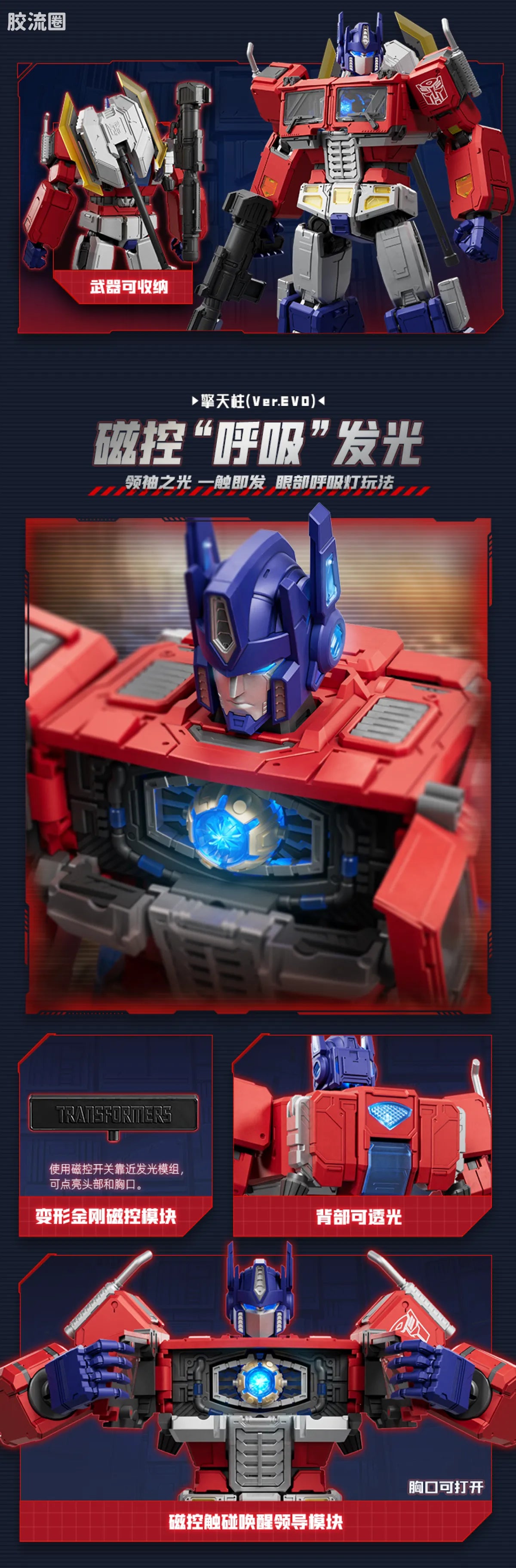 Blokees Transformers Action Edition 07 Optimus Prime (Ver.EVO)