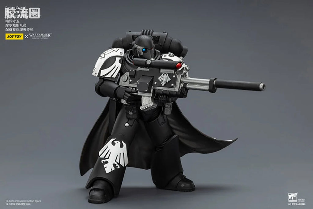 JoyToy Raven Guard Mor Deythan With Nemesis Bolt Rifle