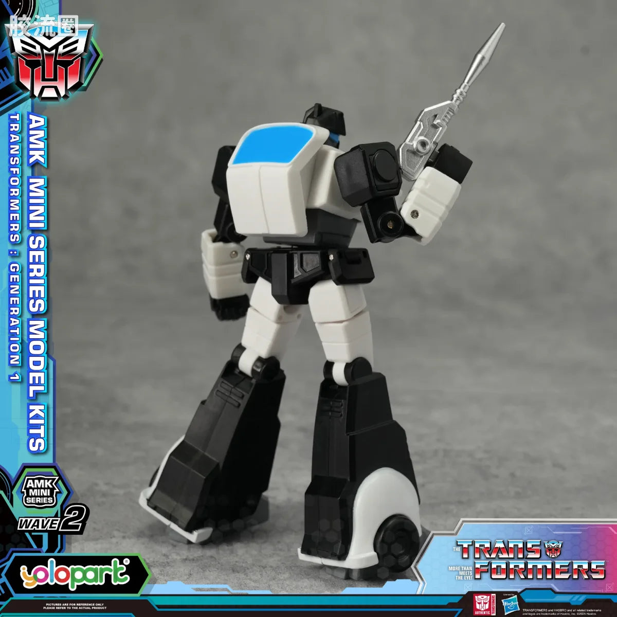 YOLOPARK Transformers Generation One Amk Mini Series Wave 2 Model Kit Jazz