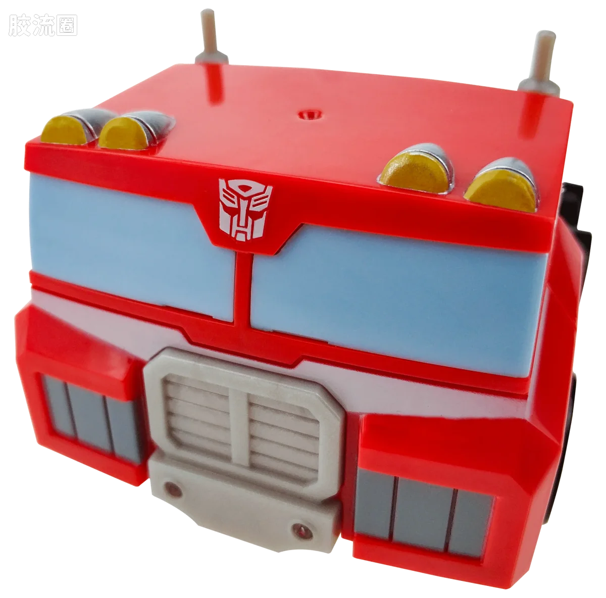 YOLOPARK Rescue Bots 12cm Potimus Prime Friction Car