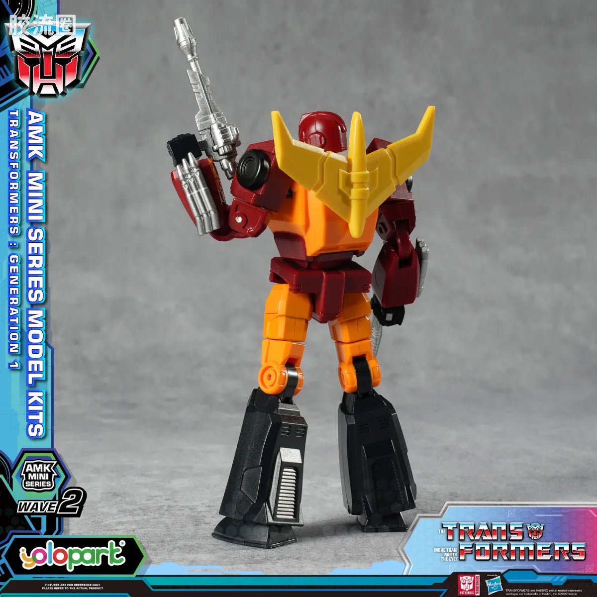 YOLOPARK Transformers Generation One Amk Mini Series Wave 2 Model Kit Rodimus Prime