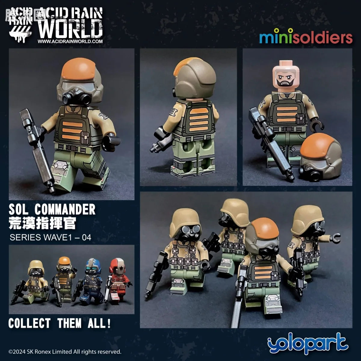 YOLOPARK 1acid Rain World Minisoldiers Series Wave