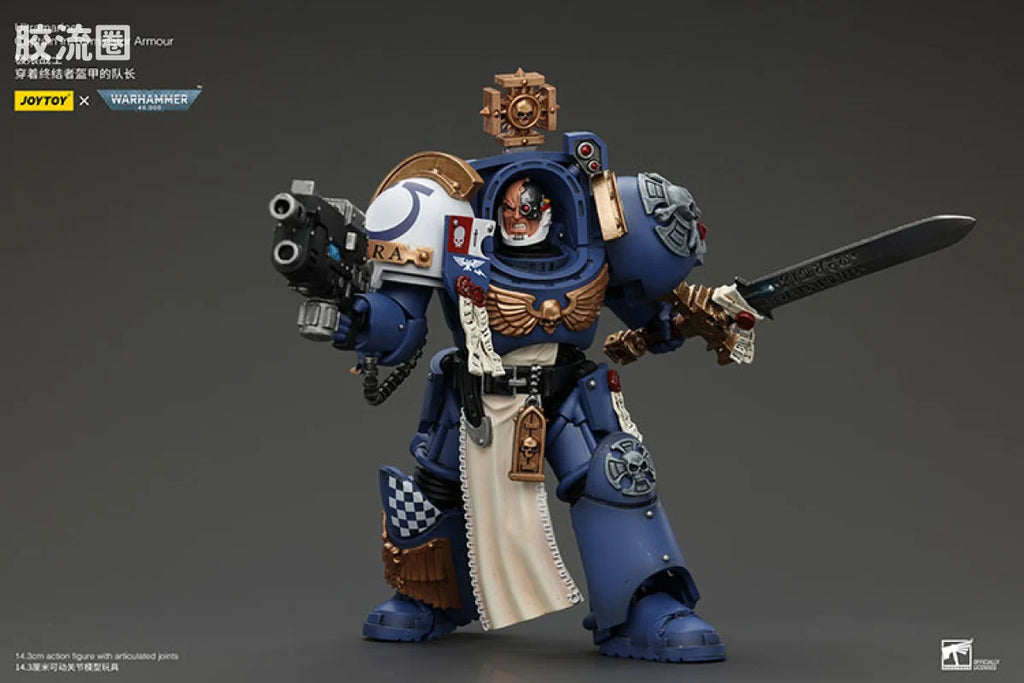 JoyToy Ultramarines Captain in Terminator Armour