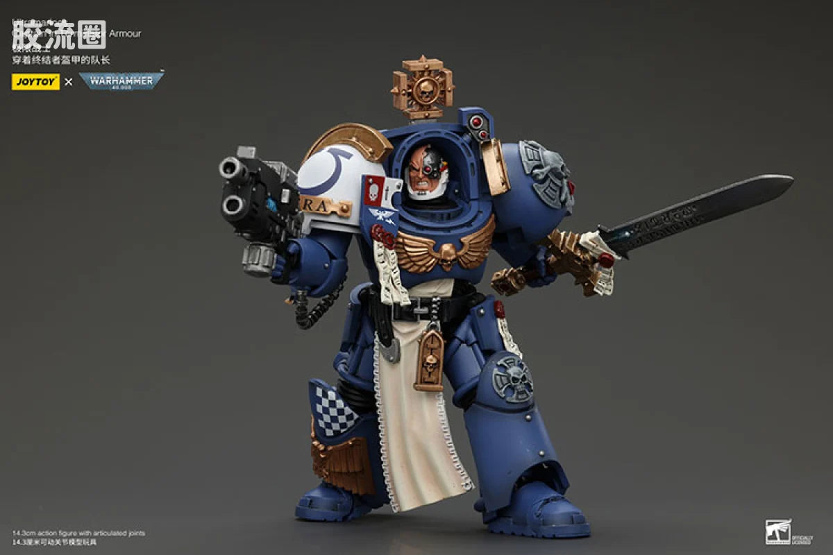 JoyToy Ultramarines Captain in Terminator Armour