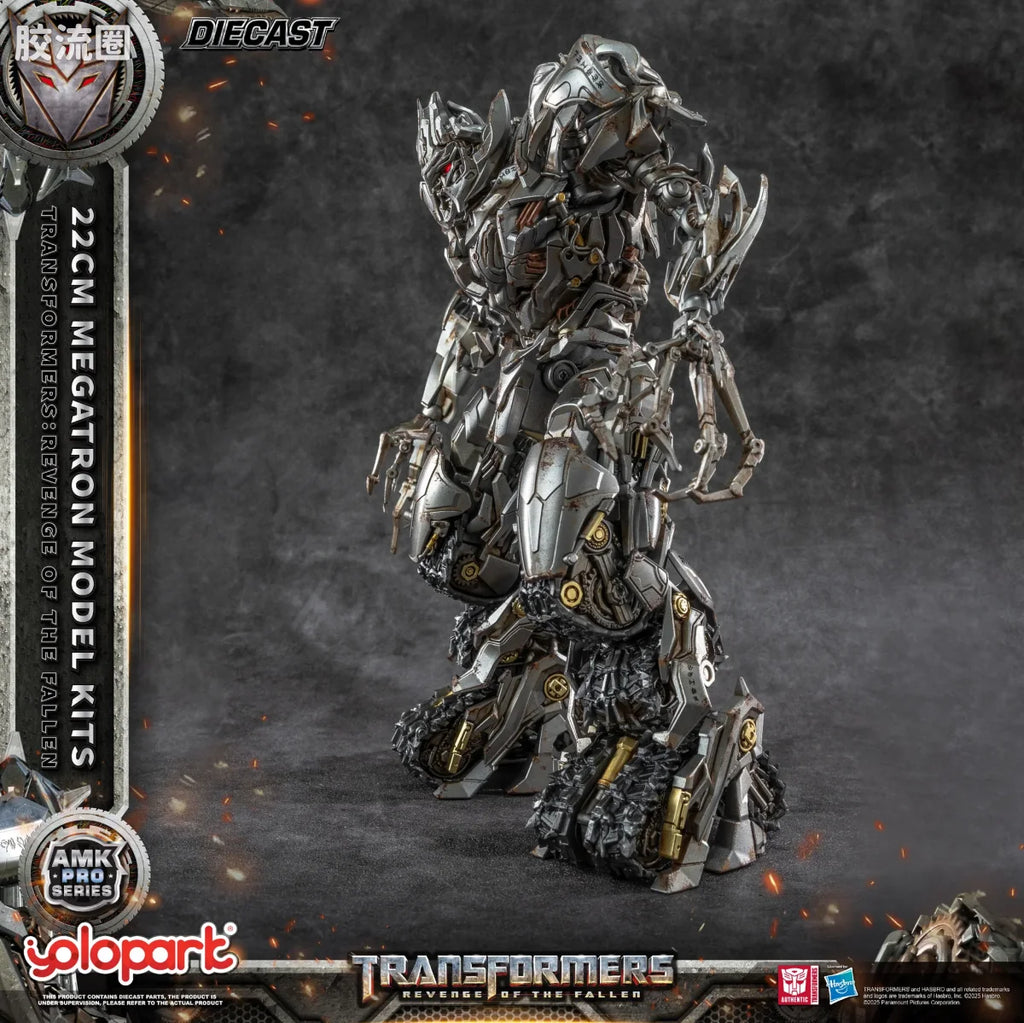 YOLOPARK Amk Pro Series Transformers Revenge Of The Fallen 22cm Megatron Model Kits