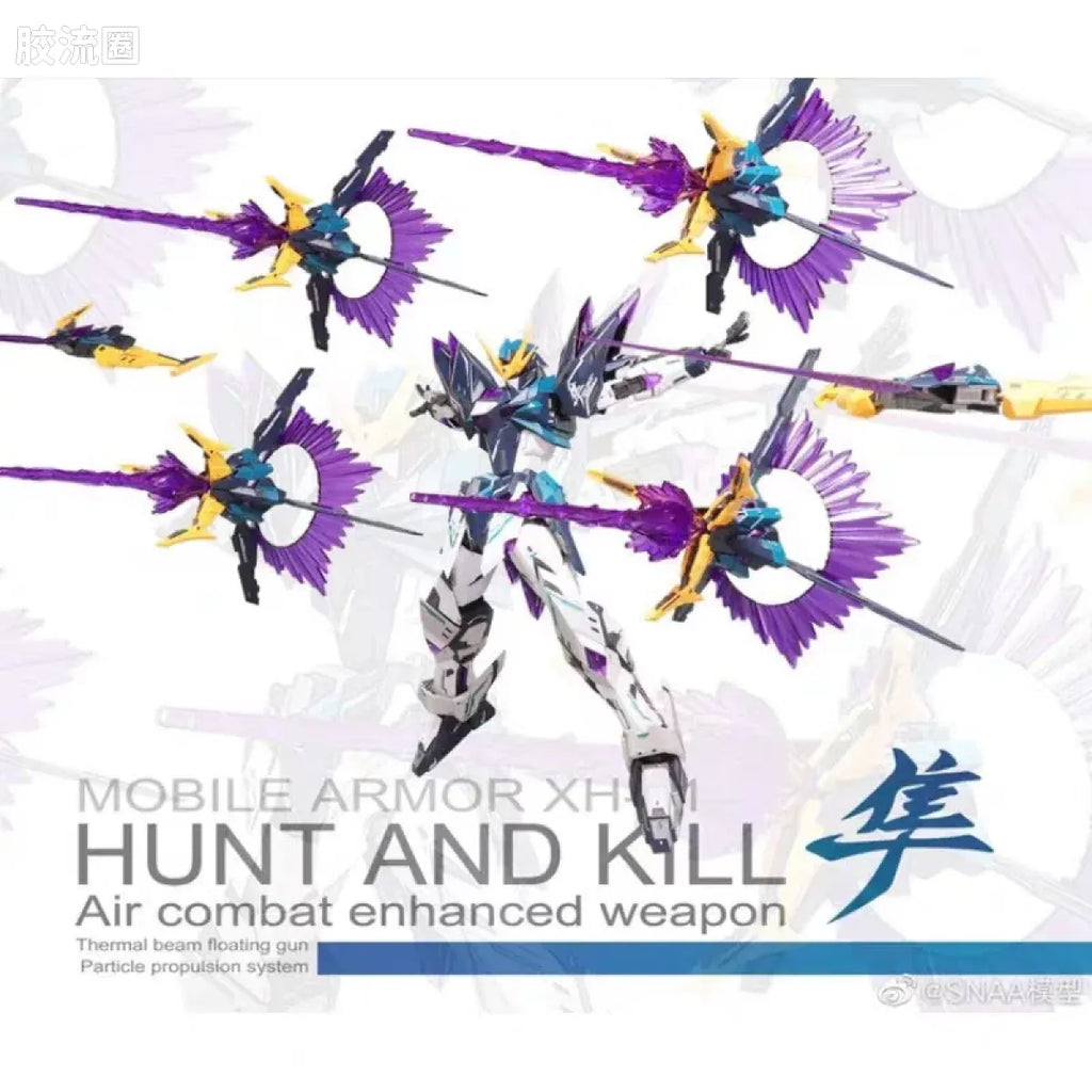 SNAA 1/100 Astral Soul Mobile Armor XH-01 Hunt and Kill Hunting Falcon Model Kit