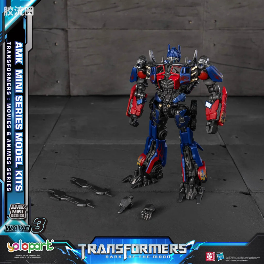 YOLOPARK Transformers G1 Movie Amk Mini Series Wave 3 Tf3 Optimus Prime Model Kit