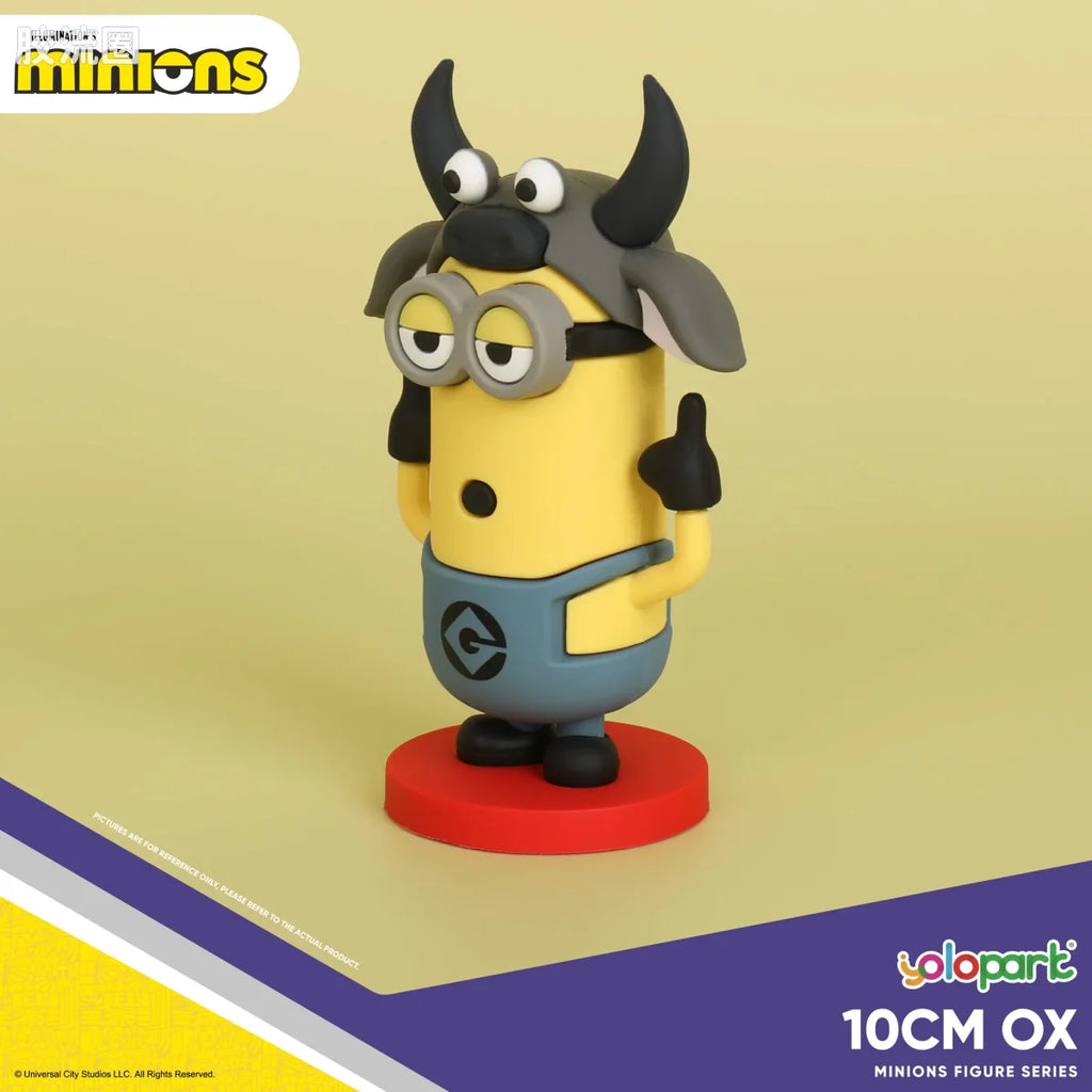 YOLOPARK Despicable Me Minions Chinese Zodiac Figures 12 Animal Signs Collectible Display