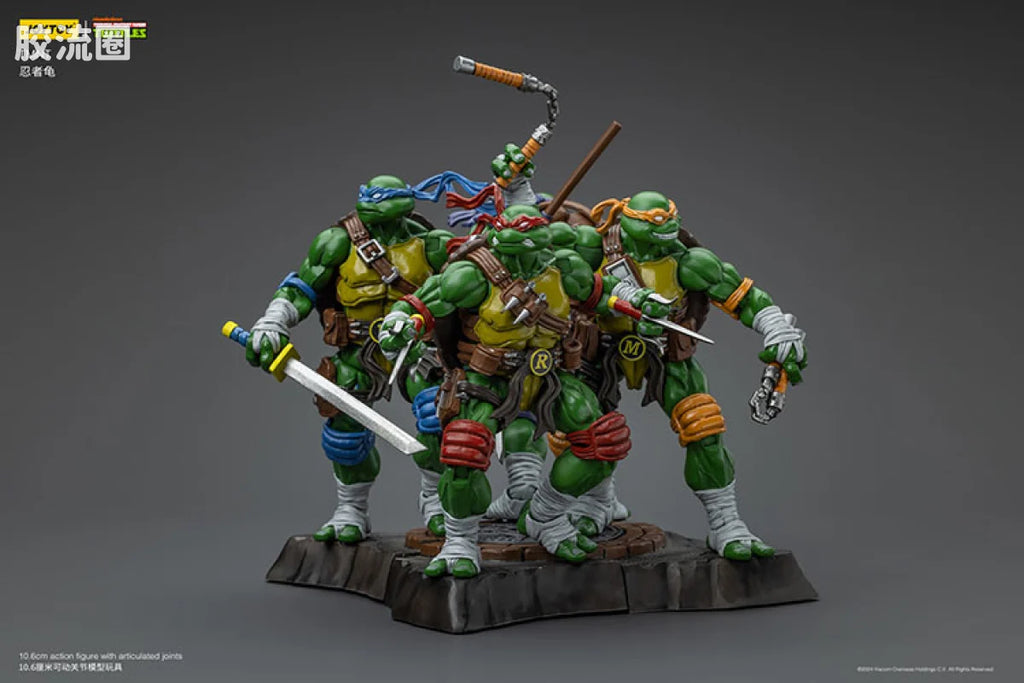 JoyToy TMNT Teenage Mutant Ninja Turtles (Set of 4)