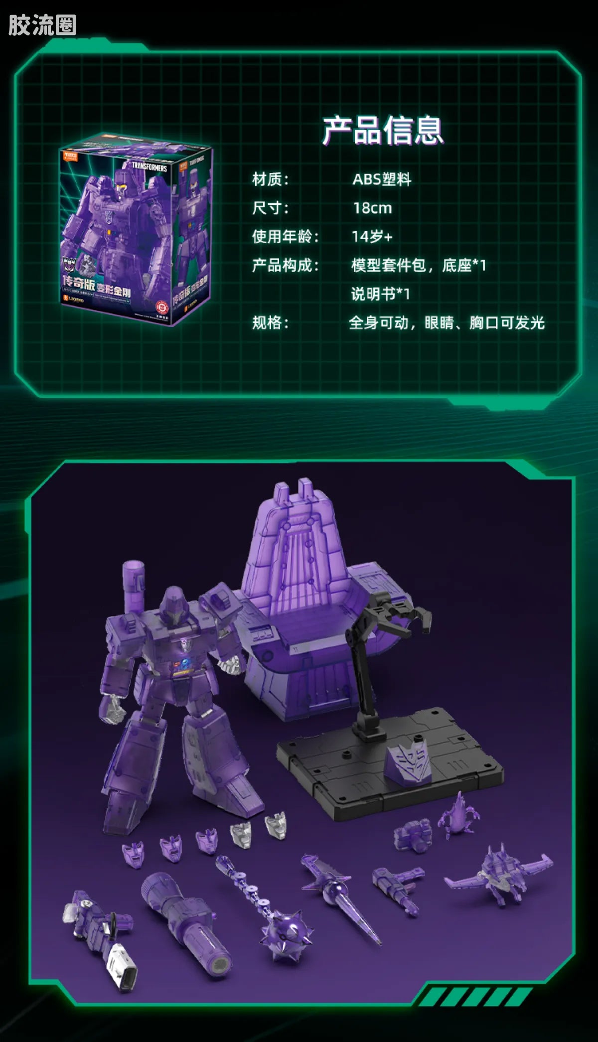 Blokees Transformers Action Edition 02 - G1 Megatron Energy Explosion Ver