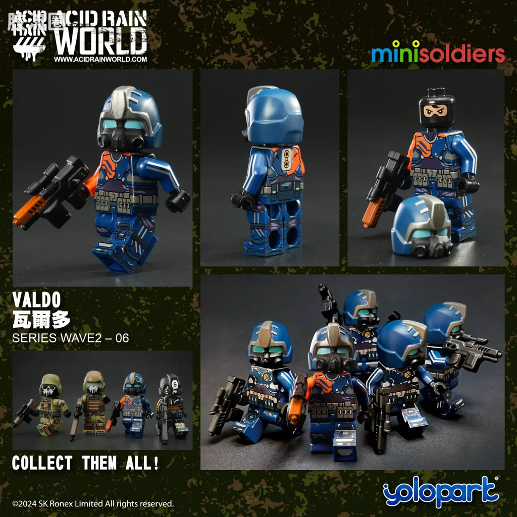 YOLOPARK 2acid Rain World Minisoldiers Series