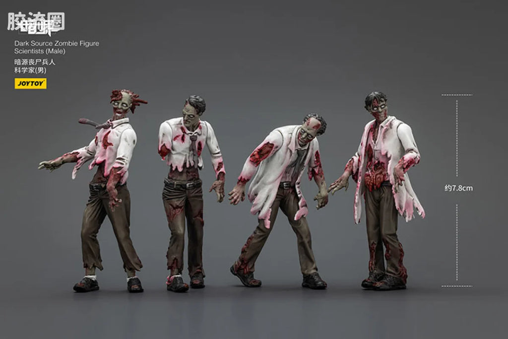 JoyToy Dark Source Zombie Figure Scientists Male