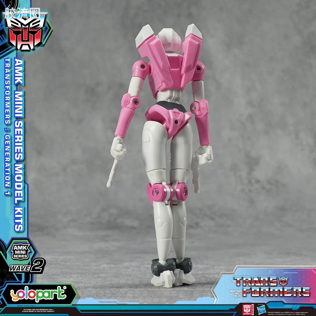 YOLOPARK Transformers Generation One Amk Mini Series Wave 2 Model Kit Arcee