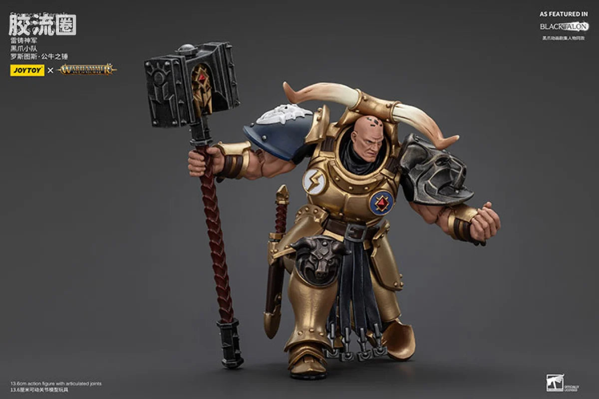 JoyToy Stormcast Eternals The Blacktalons Rostus Oxenhammer