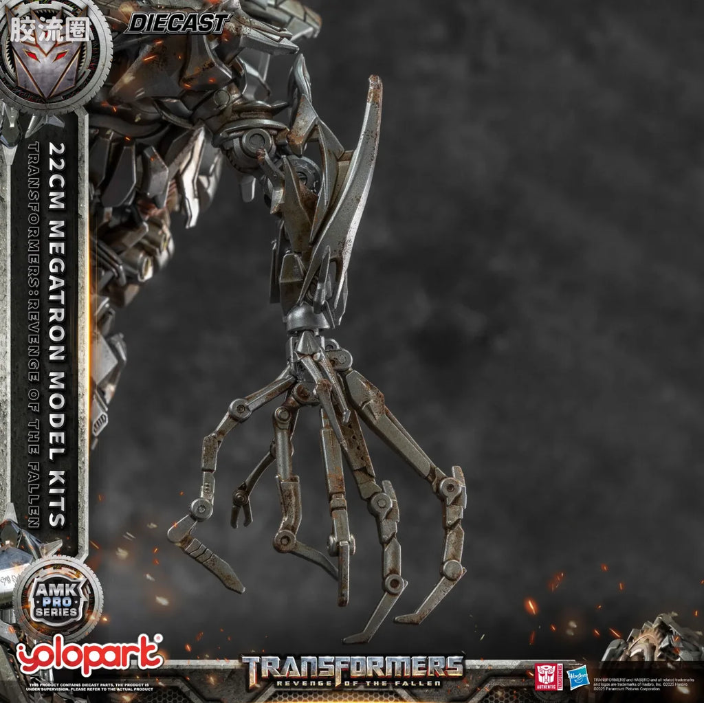 YOLOPARK Amk Pro Series Transformers Revenge Of The Fallen 22cm Megatron Model Kits