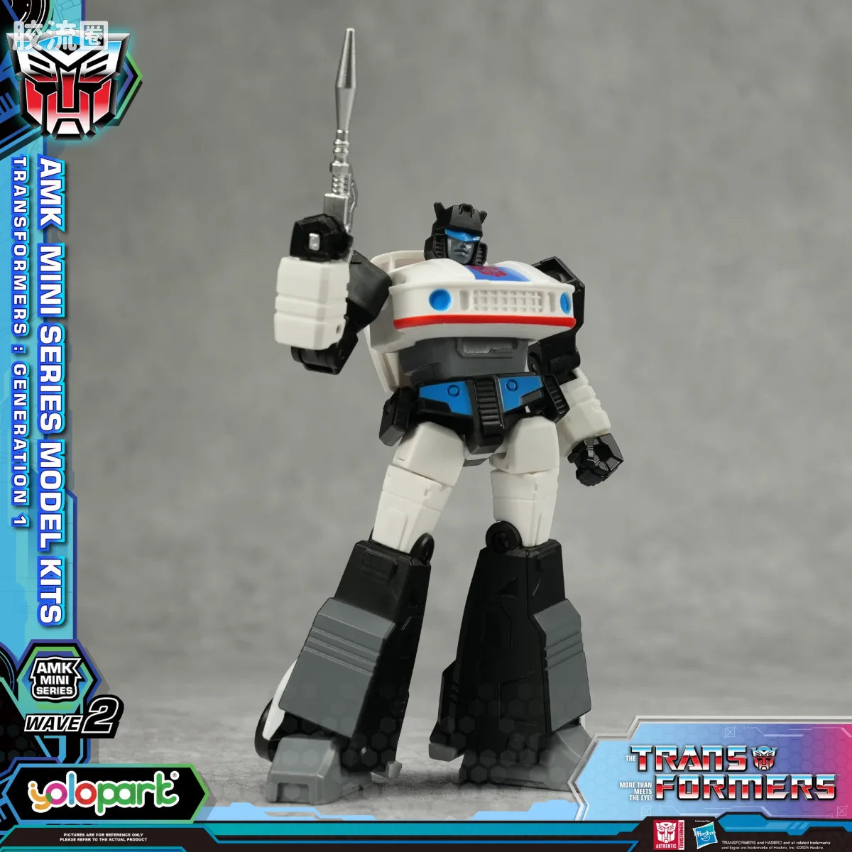 YOLOPARK Transformers Generation One Amk Mini Series Wave 2 Model Kit Jazz