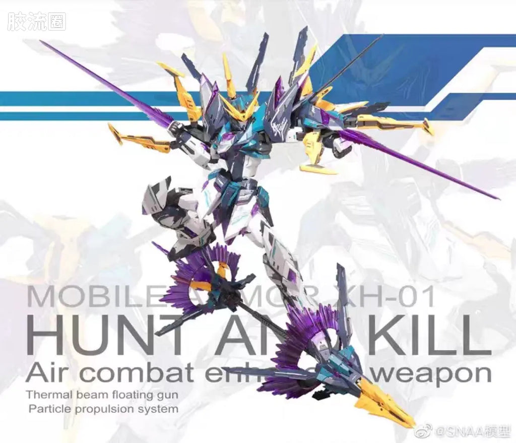 SNAA 1/100 Astral Soul Mobile Armor XH-01 Hunt and Kill Hunting Falcon Model Kit
