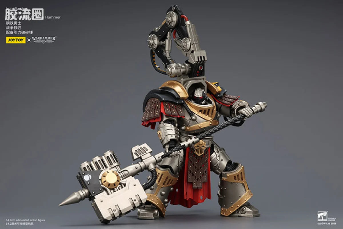 JoyToy Ammerlron Warriors Warsmith With Graviton Crusher Hammer