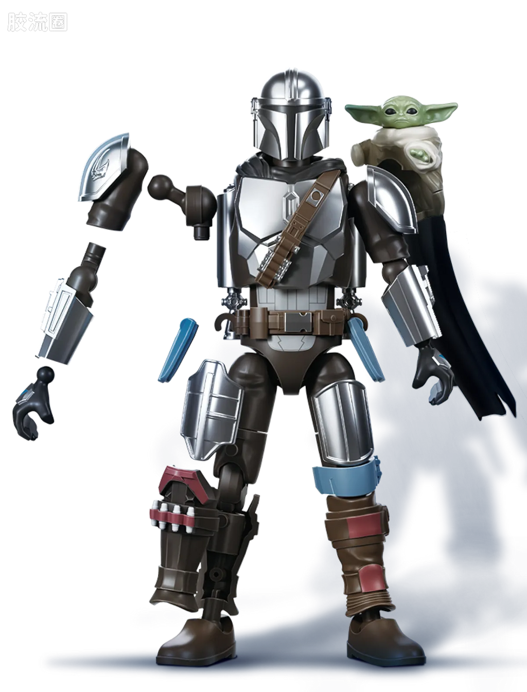 Blokees Star Wars Champion Class Lite Vol.1 Mandalorian & Grogu
