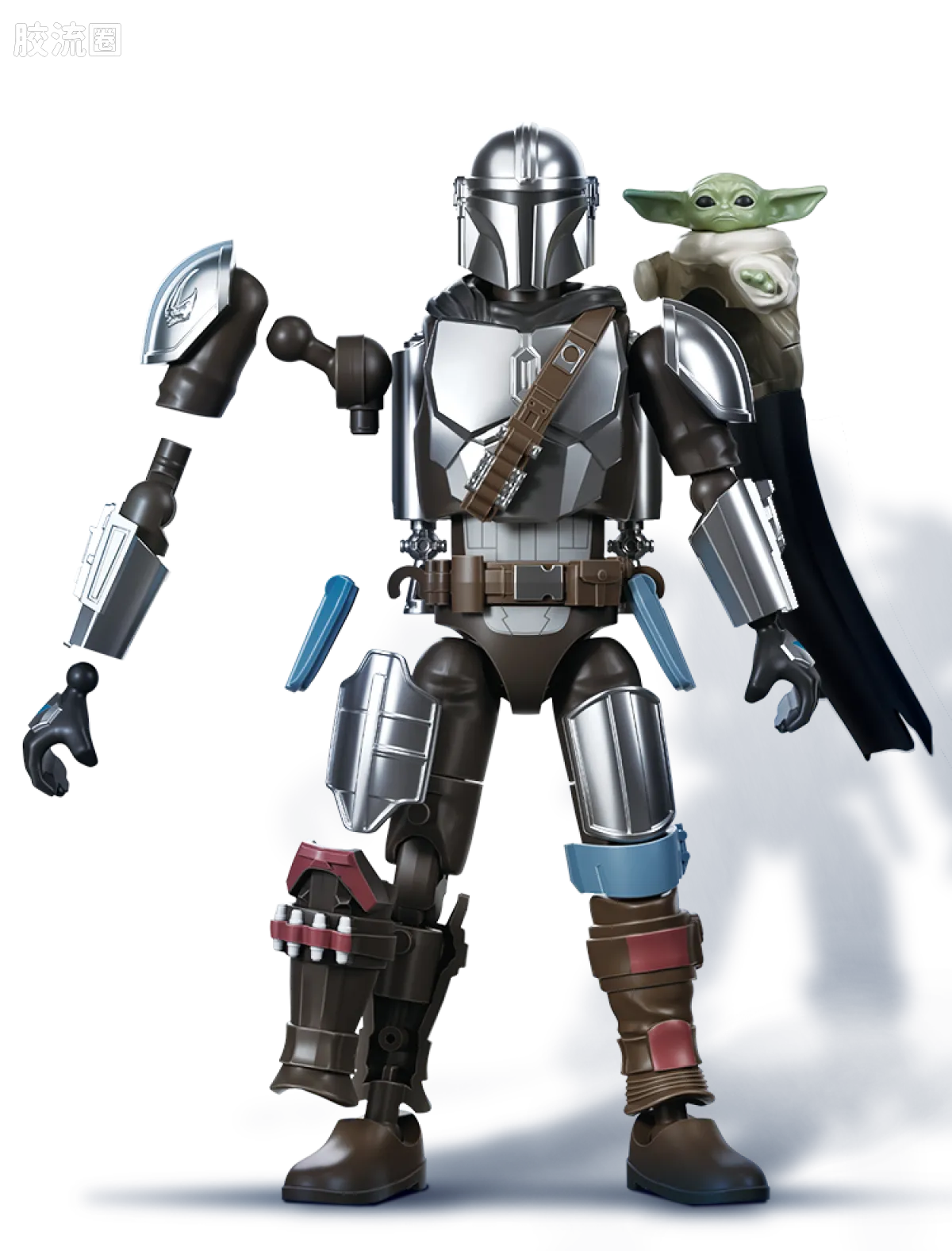 Blokees Star Wars Champion Class Lite Vol.1 Mandalorian & Grogu