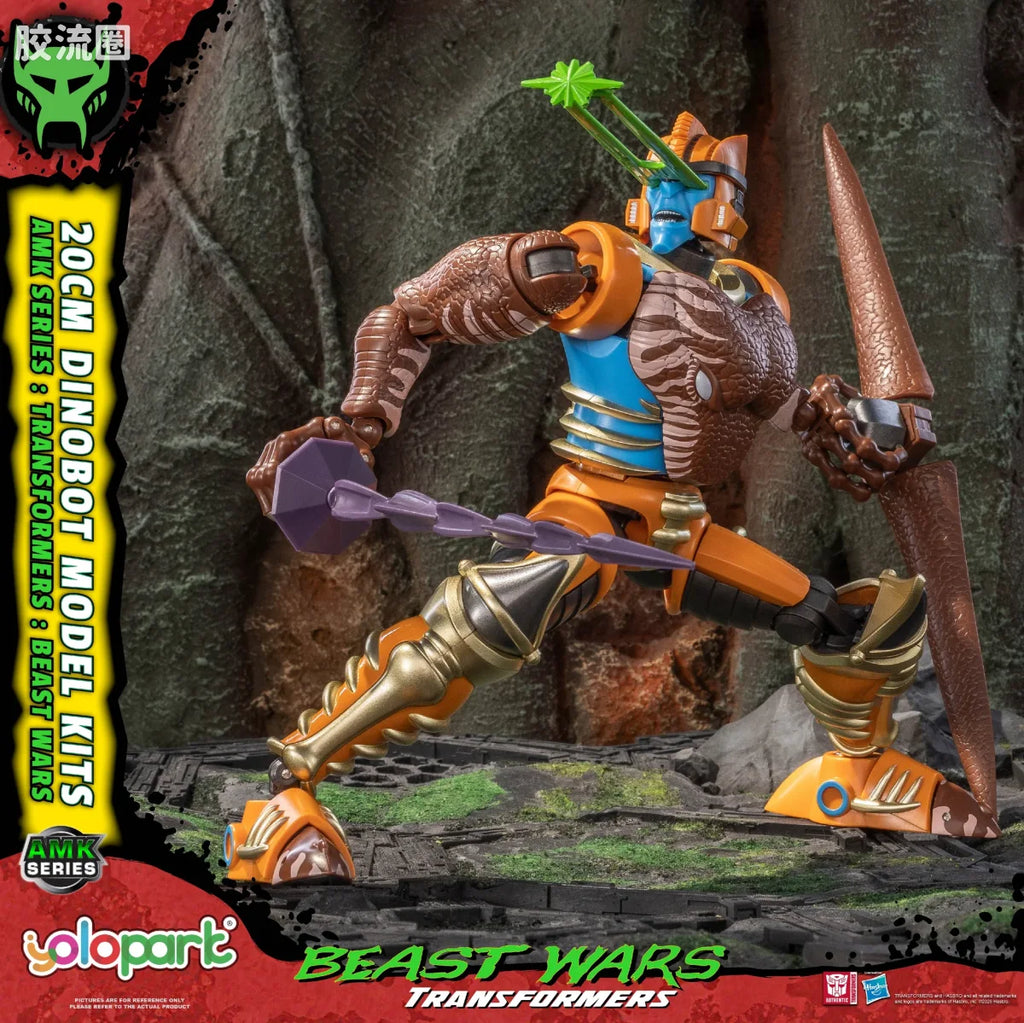 YOLOPARK Transformers Bumblebee The Movie Amk Pro Series Dinobot Model Kit