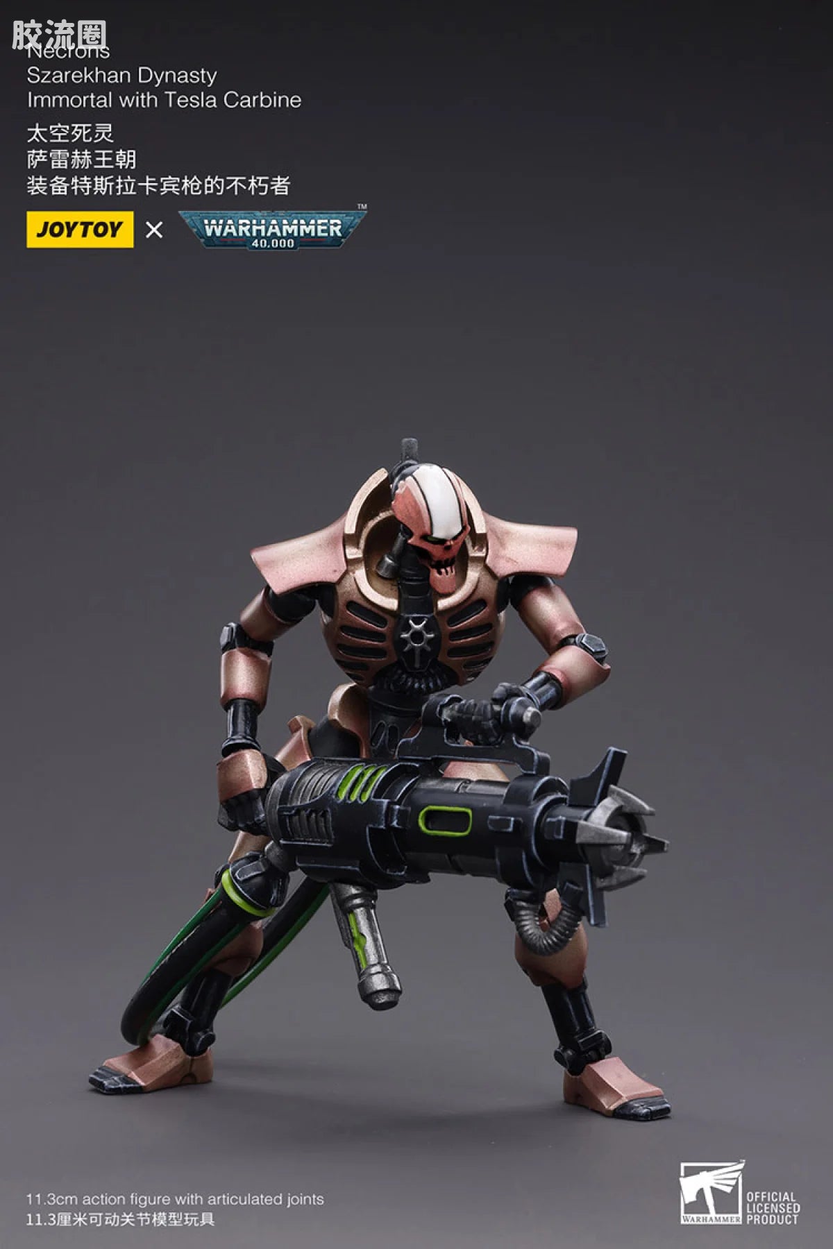 JoyToy Necrons Szarekhan Dynasty Immortal with Tesla Carbine