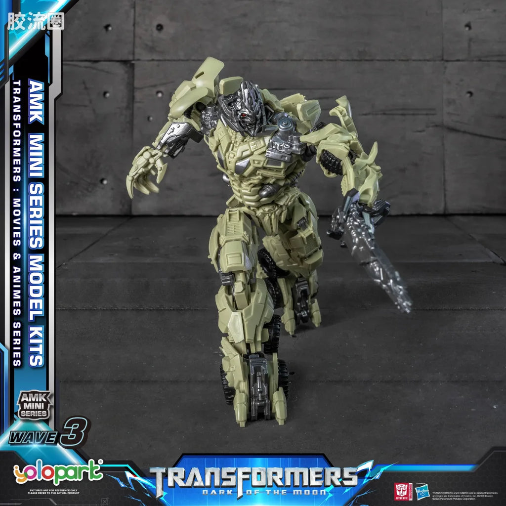 YOLOPARK Transformers G1 Movie Amk Mini Series Wave 3 Tf3 Megatron Model Kit