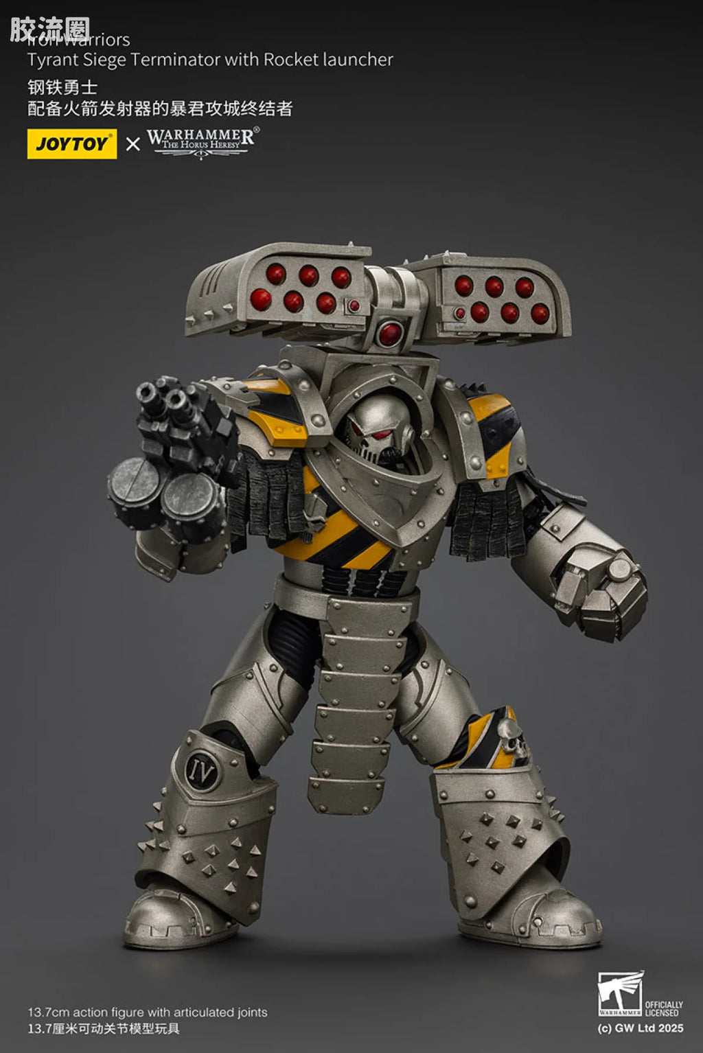 JoyToy Iron Warriors Tyrant Siege Terminator with Rocket Launcher