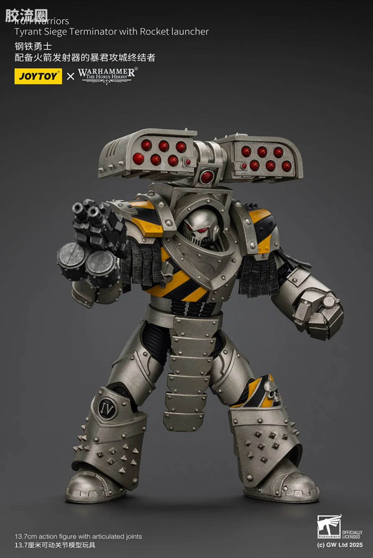 JoyToy Iron Warriors Tyrant Siege Terminator with Rocket Launcher