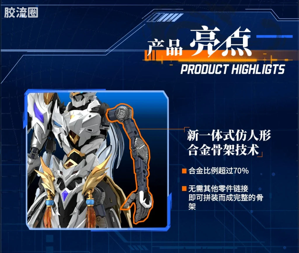 Motor Nuclear Legend of Star General MNP-XH05WA Zhao Yun (Majestic Color Ver.) Model Kit
