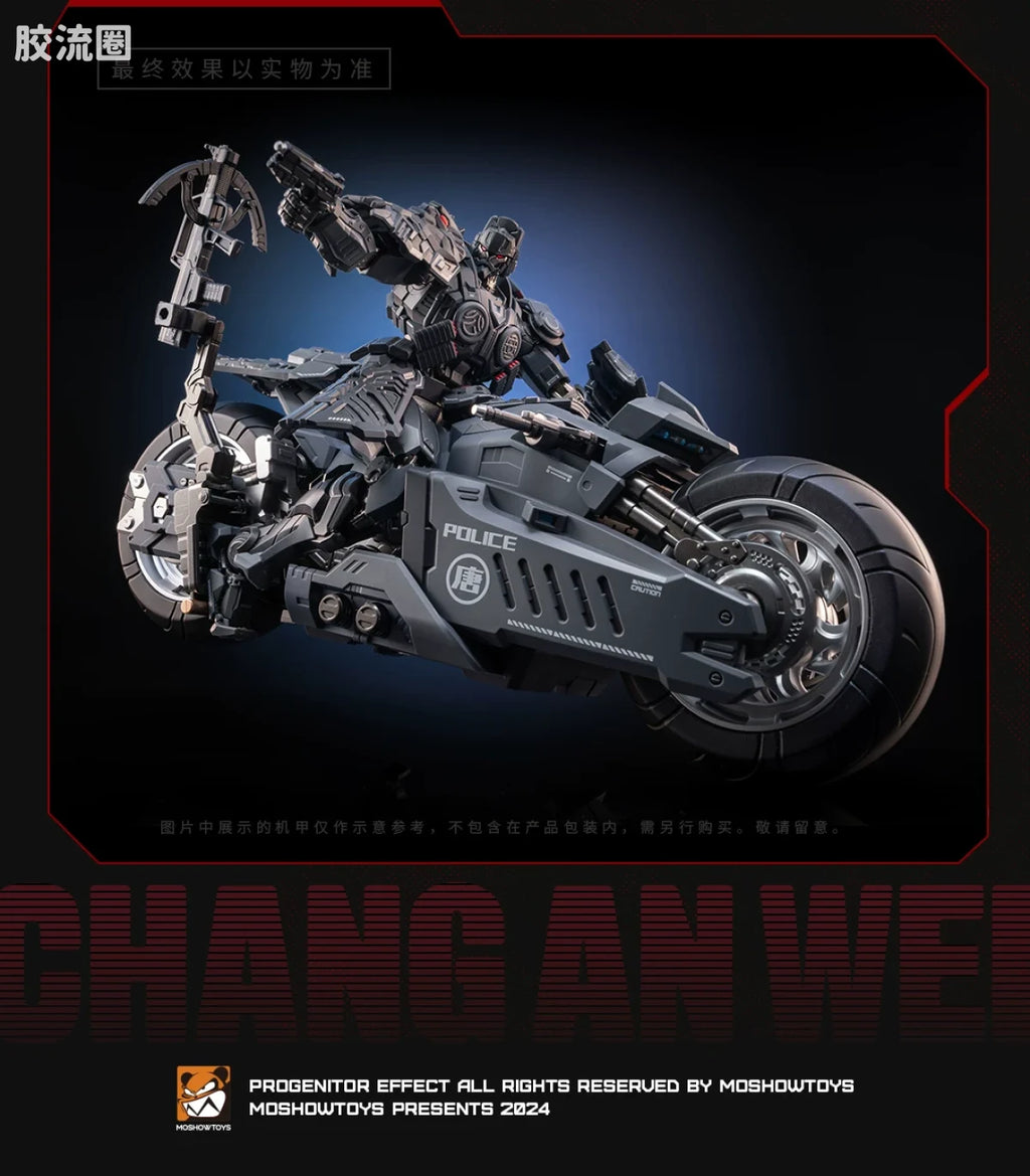 Moshow Chang An Wei Motorcycle - SWAT Ver. (Bike & Robo-Dog)