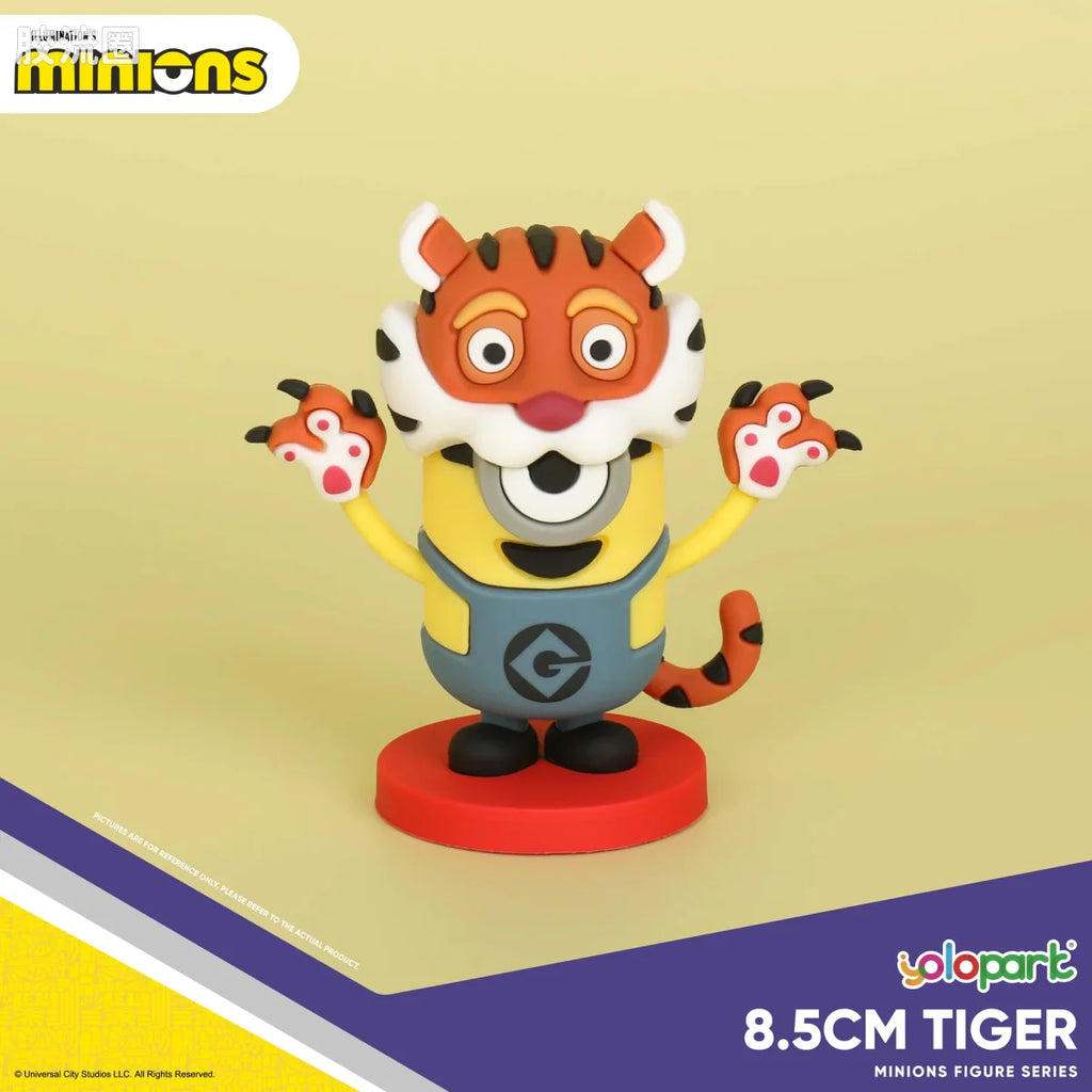 YOLOPARK Despicable Me Minions Chinese Zodiac Figures 12 Animal Signs Collectible Display