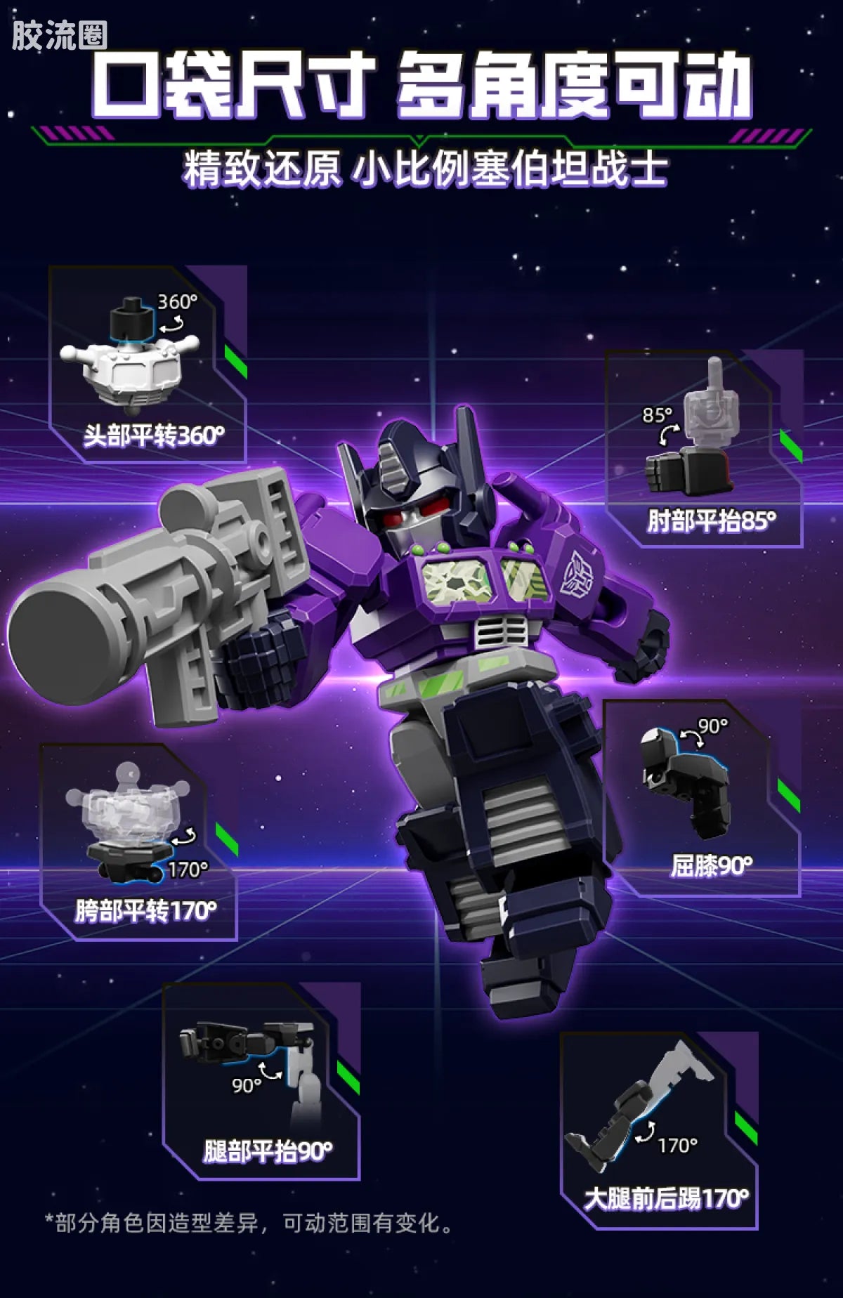 Blokees Transformers Defender Version 03 Heavy Metal War