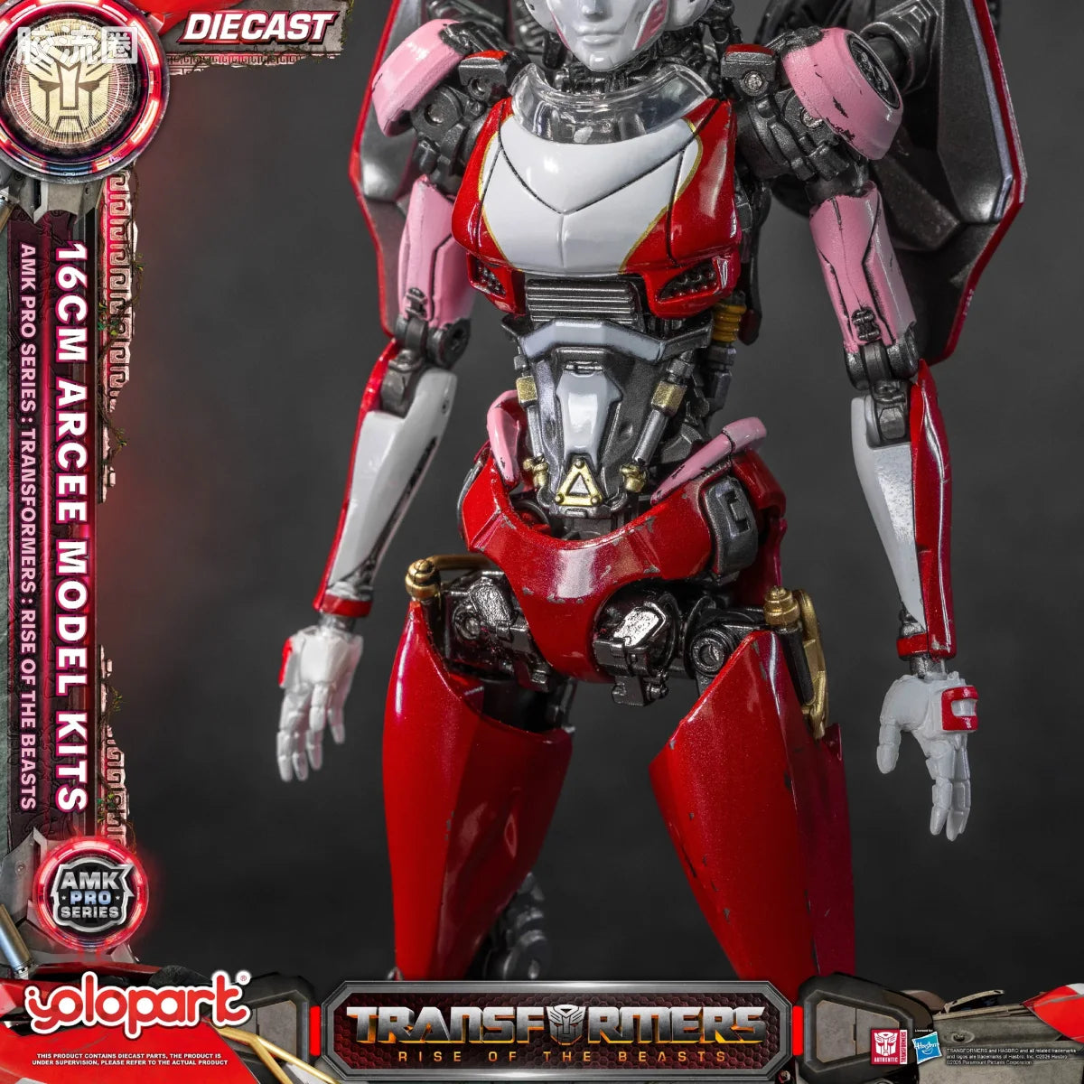 YOLOPARK Transformers Rise Of The Beasts Amk Pro Series Arcee Model Kit