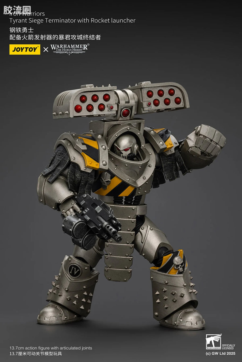JoyToy Iron Warriors Tyrant Siege Terminator with Rocket Launcher