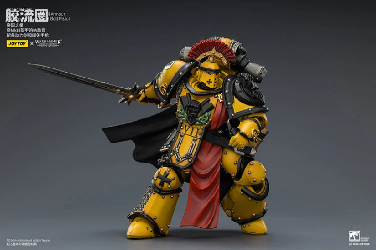 JoyToy Imperial Fists Legion Praetor In MK III Armour