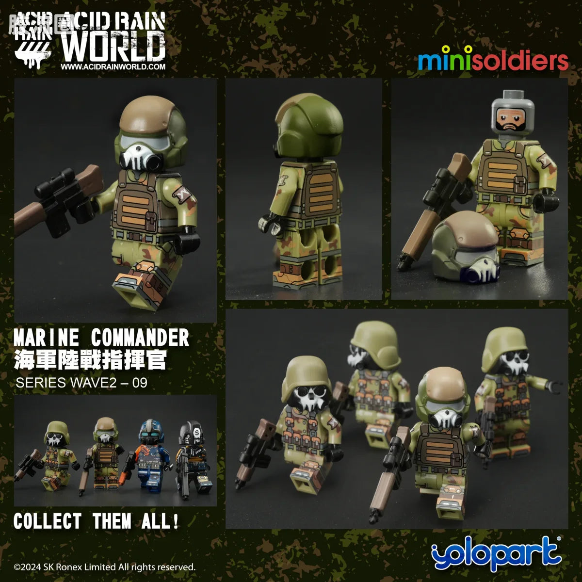 YOLOPARK 2acid Rain World Minisoldiers Series